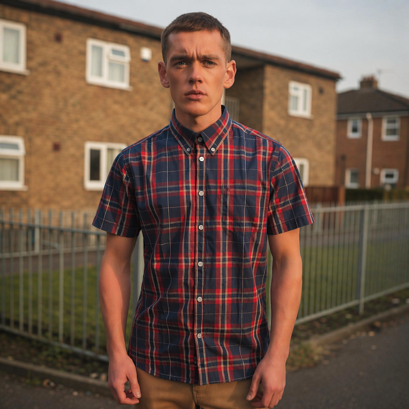 Nesfield Short Sleve Check Shirt